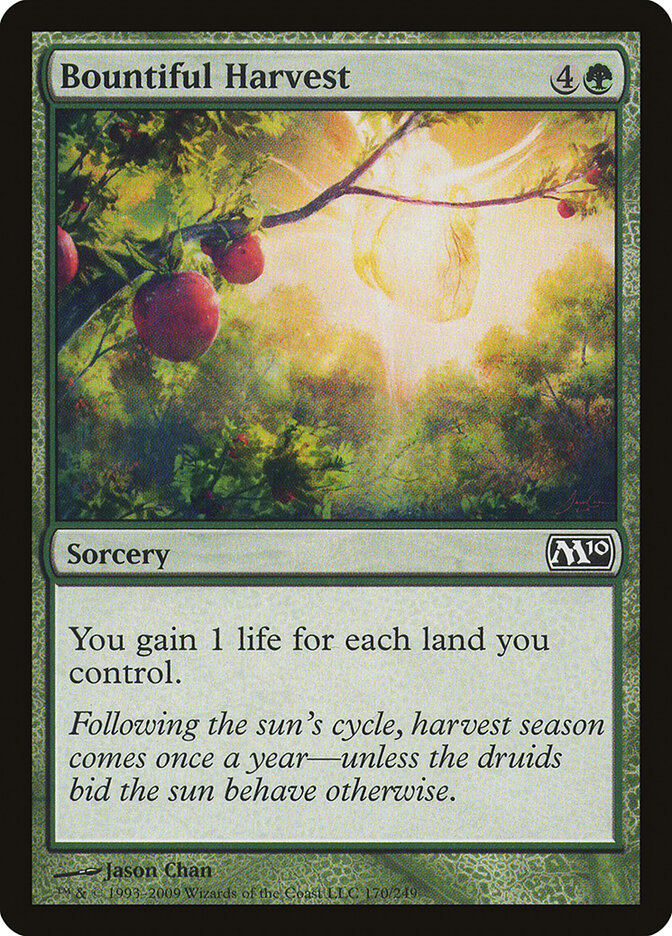 Bountiful Harvest (170) - Magic 2010 (M10)