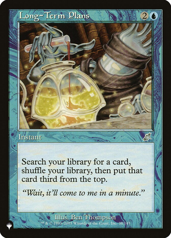 Long-Term Plans (SCG-38) - The List (PLST)
