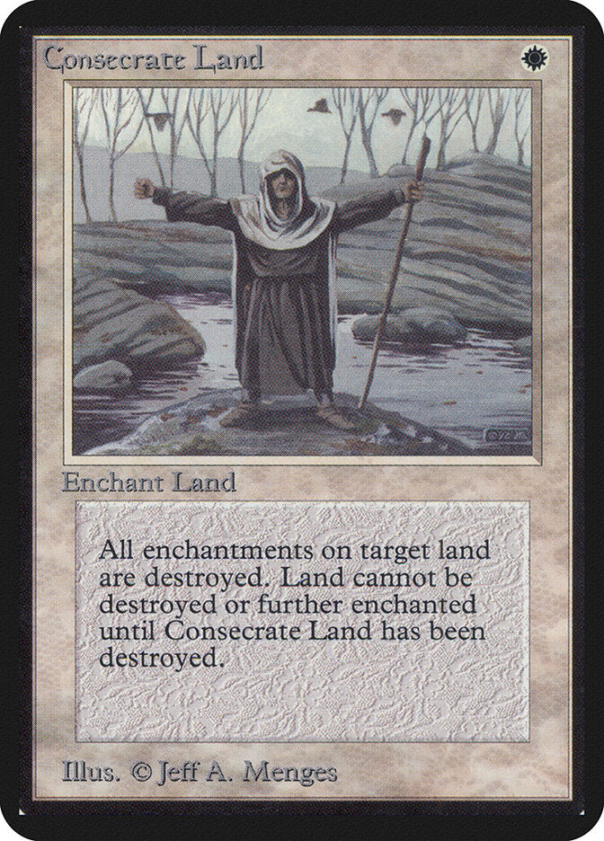Consecrate Land (14) - Limited Edition Alpha (LEA)