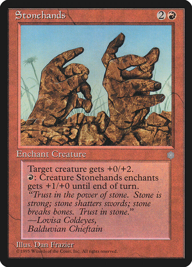 Stonehands (219) - Ice Age (ICE)