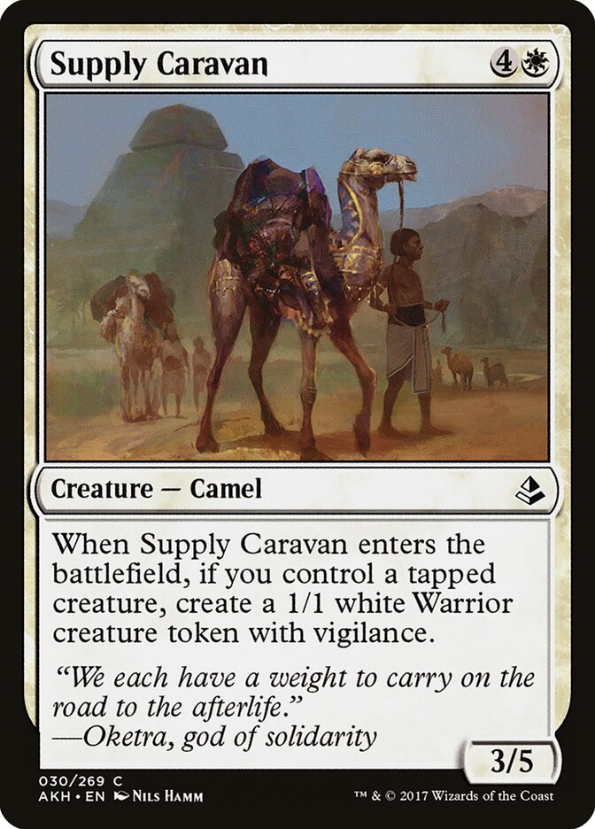 Supply Caravan (30) - Amonkhet (AKH)