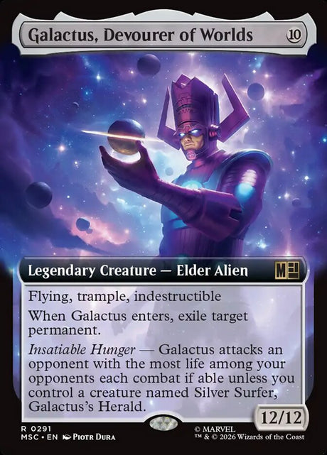 Galactus, Devourer of Worlds (291) - Marvel Super Heroes Commander (MSC)
