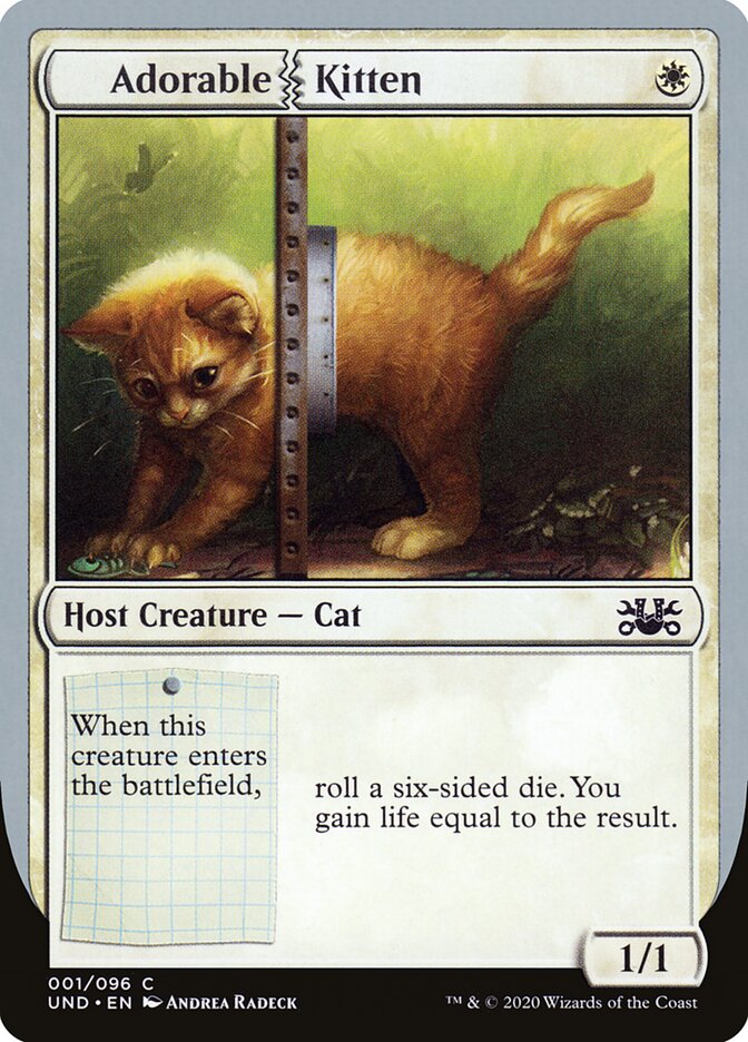 Adorable Kitten (1) - Unsanctioned (UND)