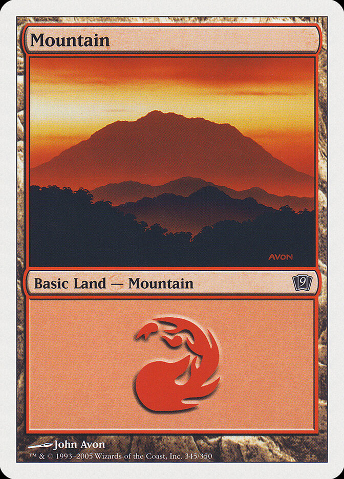 Mountain (345) - Ninth Edition (9ED)