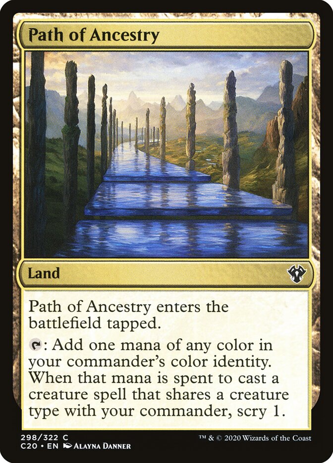 Path of Ancestry (298) - Commander 2020 (C20)