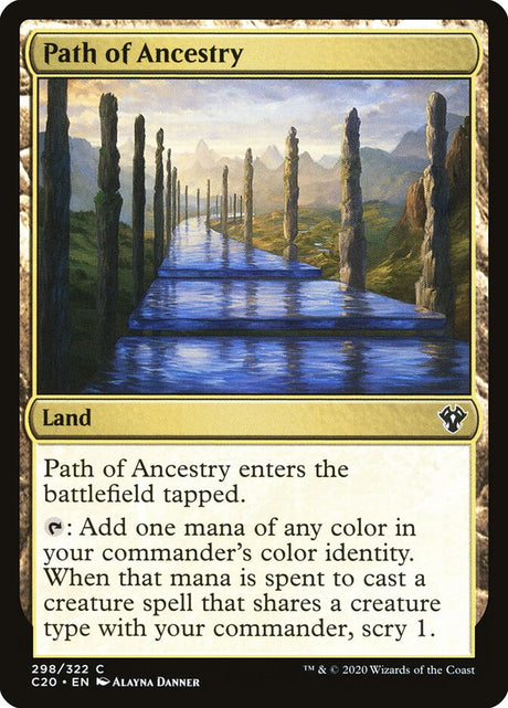 Path of Ancestry (298) - Commander 2020 (C20)