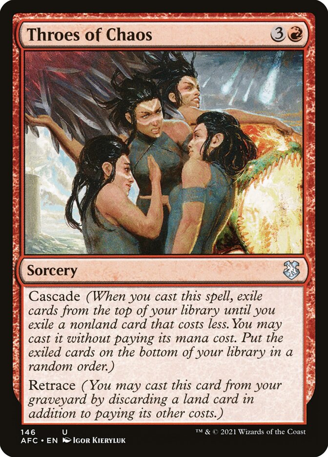 Throes of Chaos (146) - Forgotten Realms Commander (AFC)