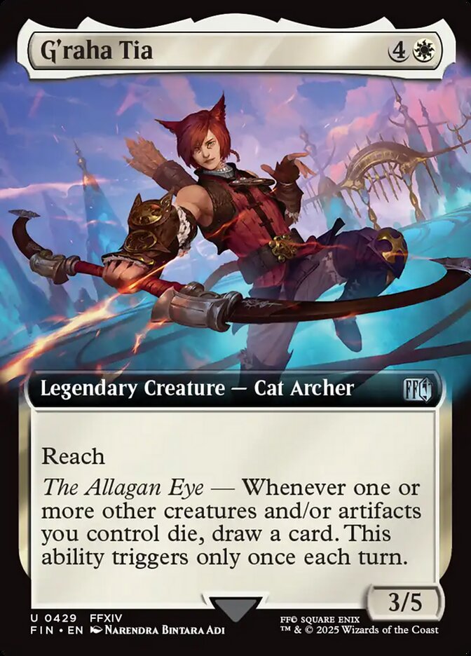 G'raha Tia (429) - [Foil, Extended Art] Final Fantasy (FIN)
