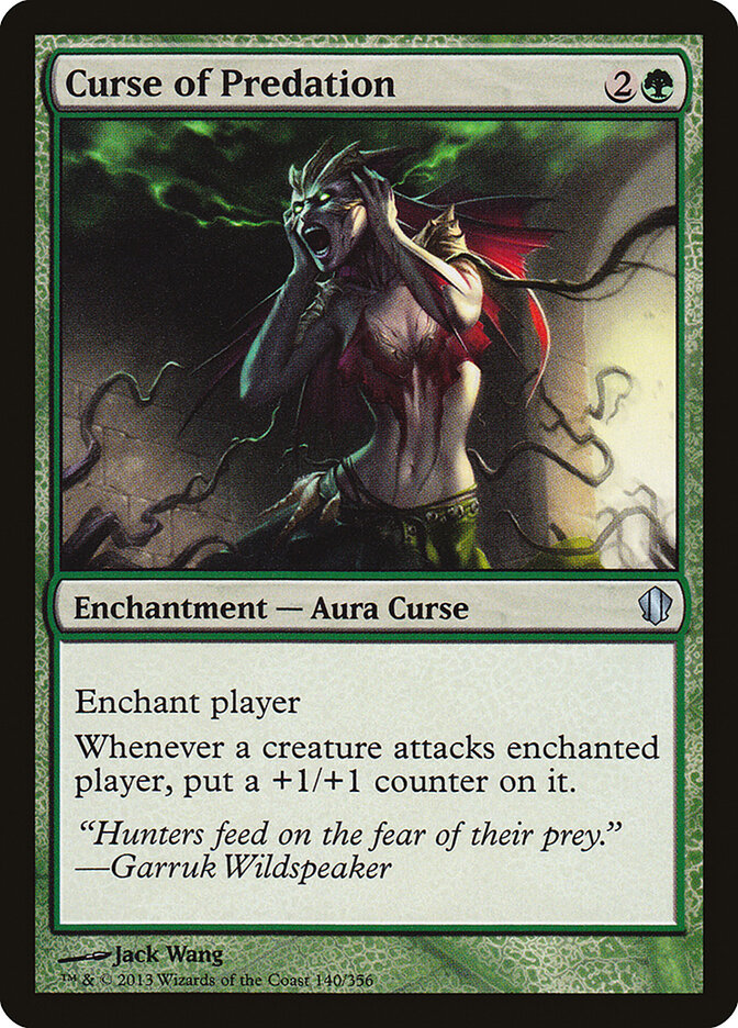Curse of Predation (140) - Commander 2013 (C13)
