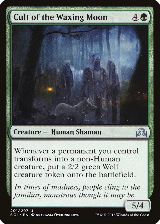 Cult of the Waxing Moon (201) - Shadows over Innistrad (SOI)