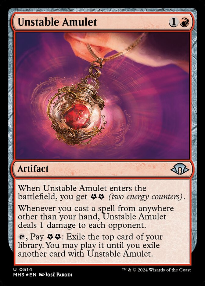 Unstable Amulet (514) - Modern Horizons 3 (MH3)