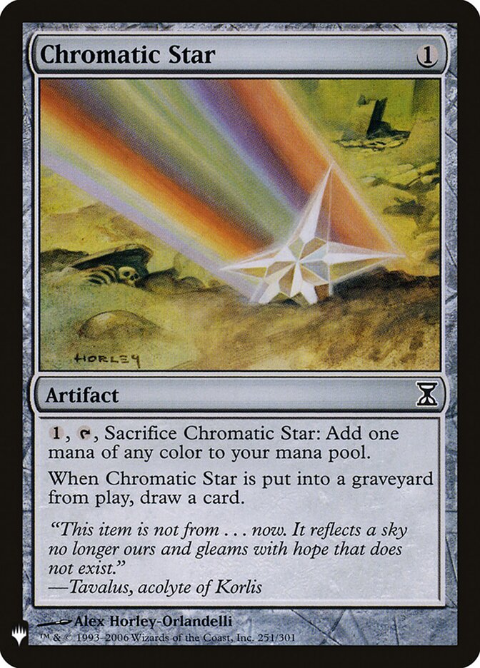 Chromatic Star (TSP-251) - The List (PLST)