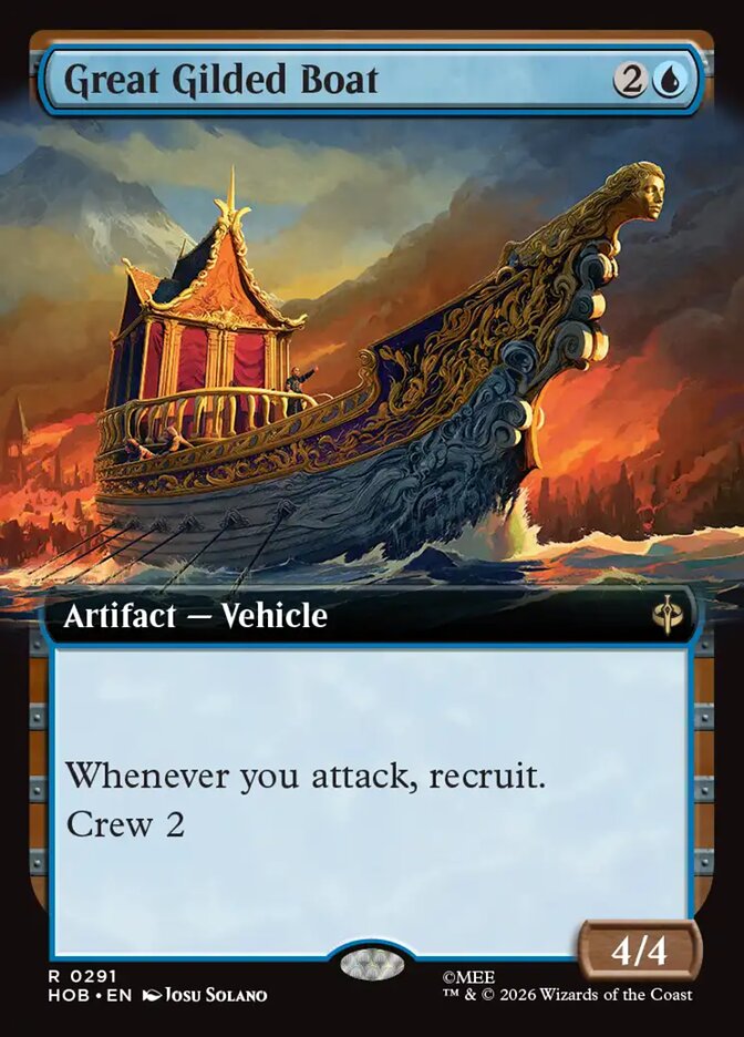 Great Gilded Boat (291) - The Hobbit (HOB)