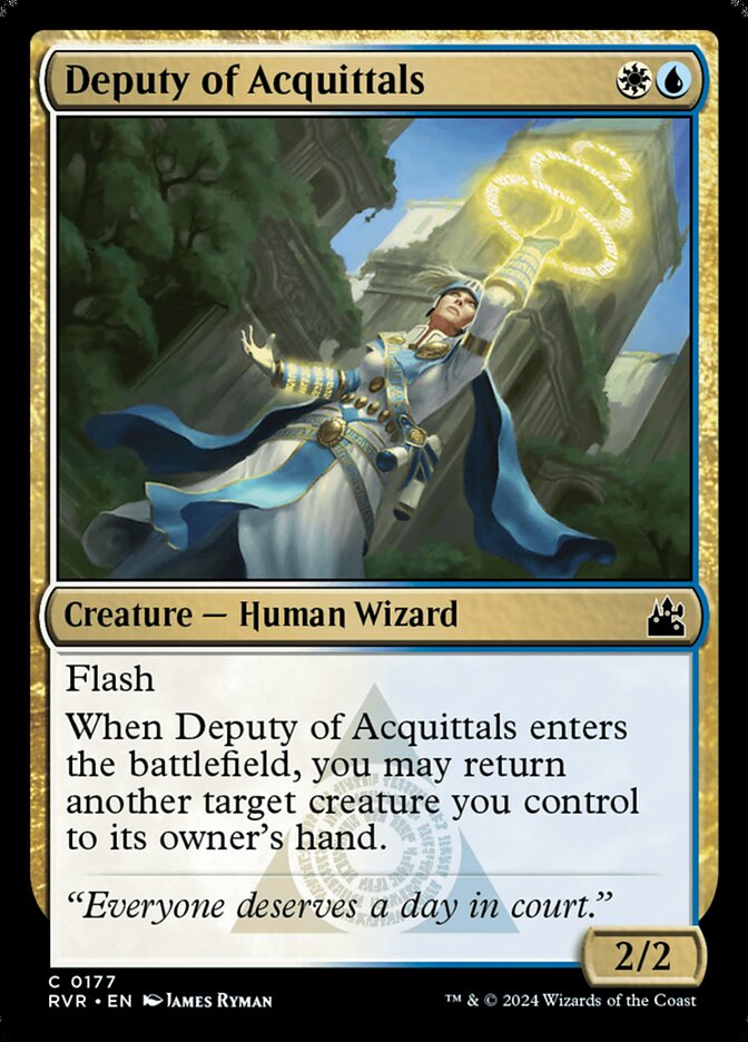 Deputy of Acquittals (177) - Ravnica Remastered (RVR)