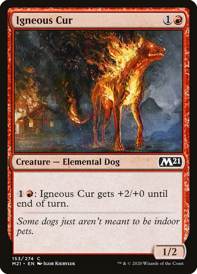Igneous Cur (153) - Core Set 2021 (M21)