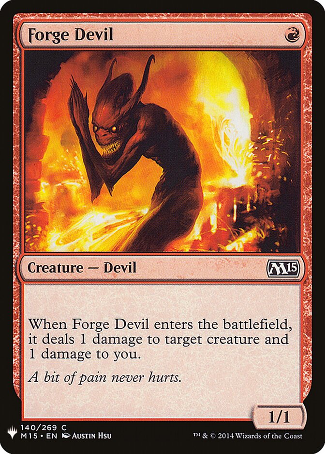 Forge Devil (M15-140) - The List (PLST)