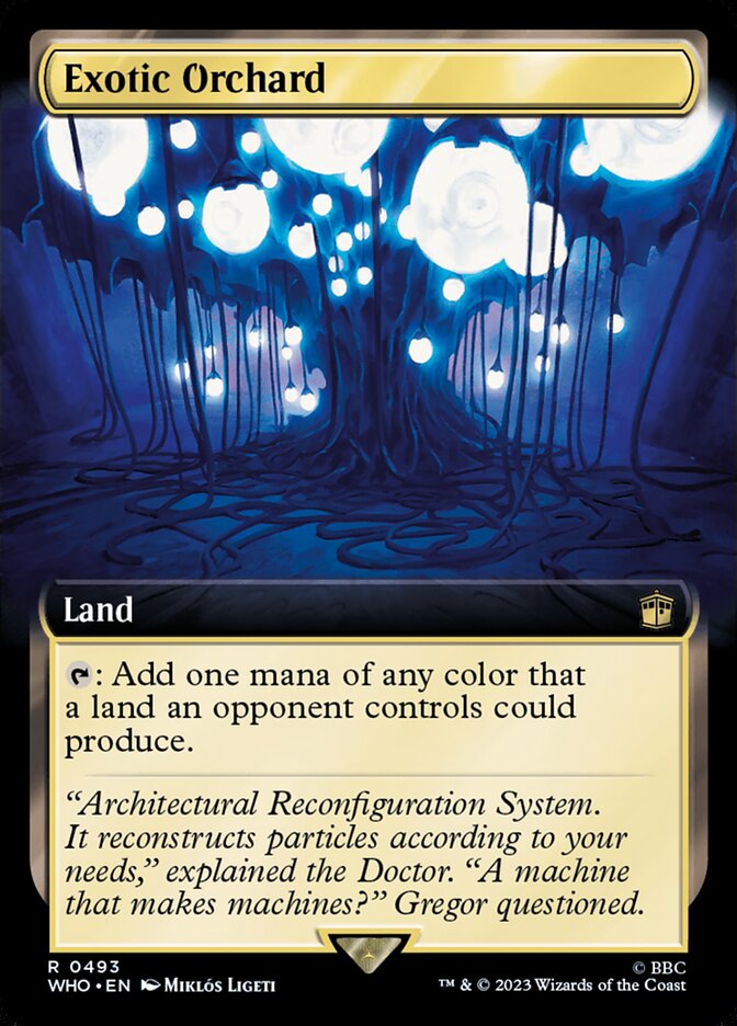 Exotic Orchard (493) - Doctor Who (WHO)
