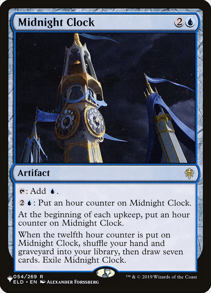 Midnight Clock (ELD-54) - The List (PLST)