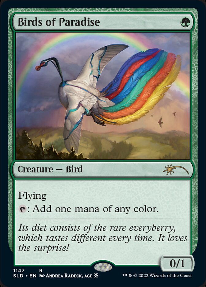 Birds of Paradise (1147) - Secret Lair Drop (SLD)