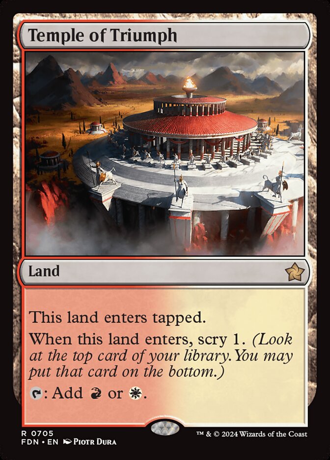 Temple of Triumph (705) - Foundations (FDN)