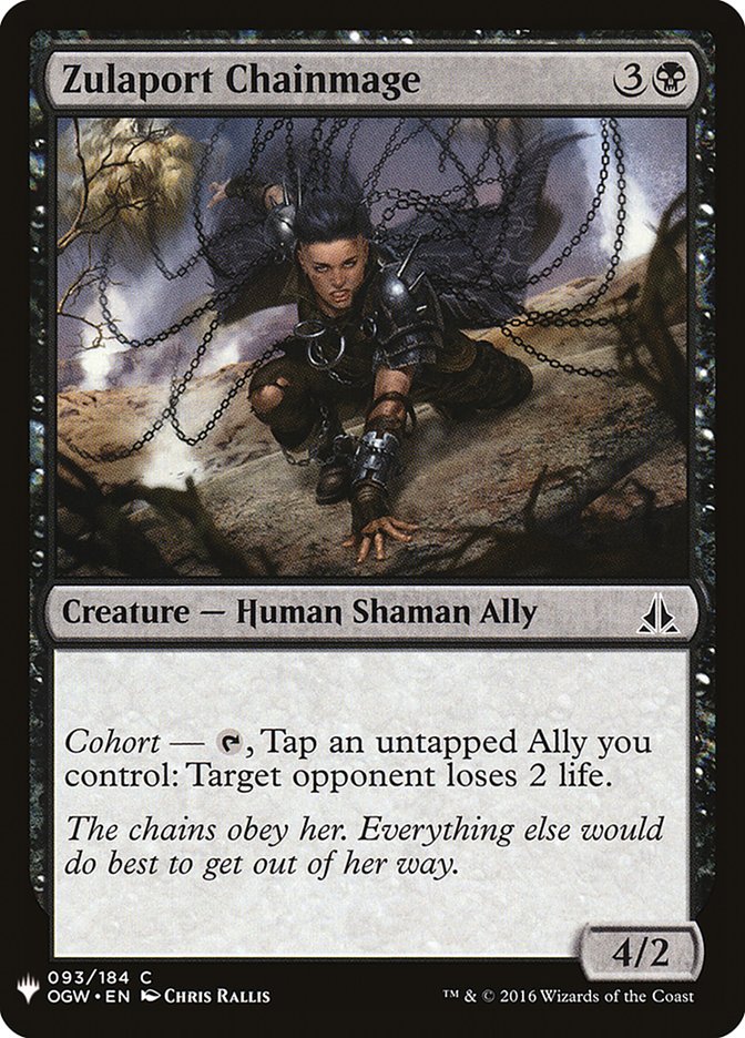 Zulaport Chainmage - The List (PLST)