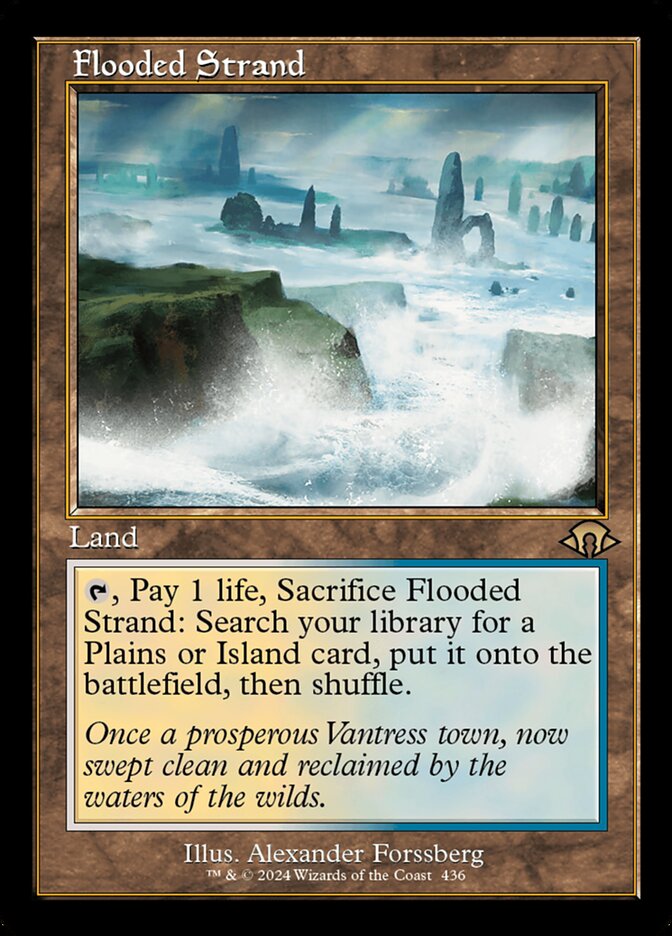 Flooded Strand - [Retro Frame] Modern Horizons 3 (MH3)