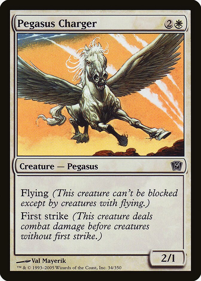 Pegasus Charger (34) - Ninth Edition (9ED)