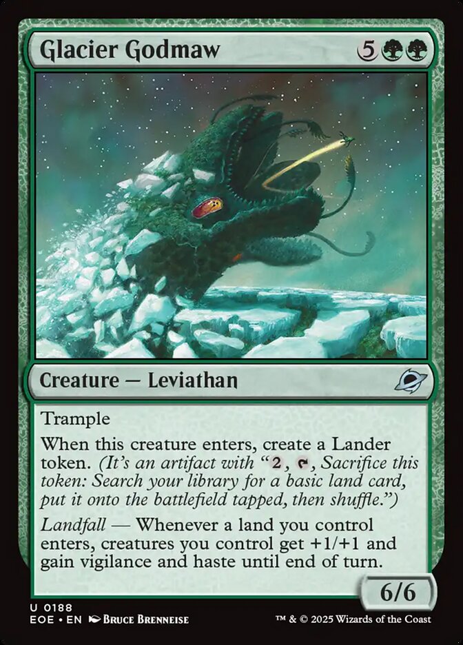Glacier Godmaw (188) - Edge of Eternities (EOE)