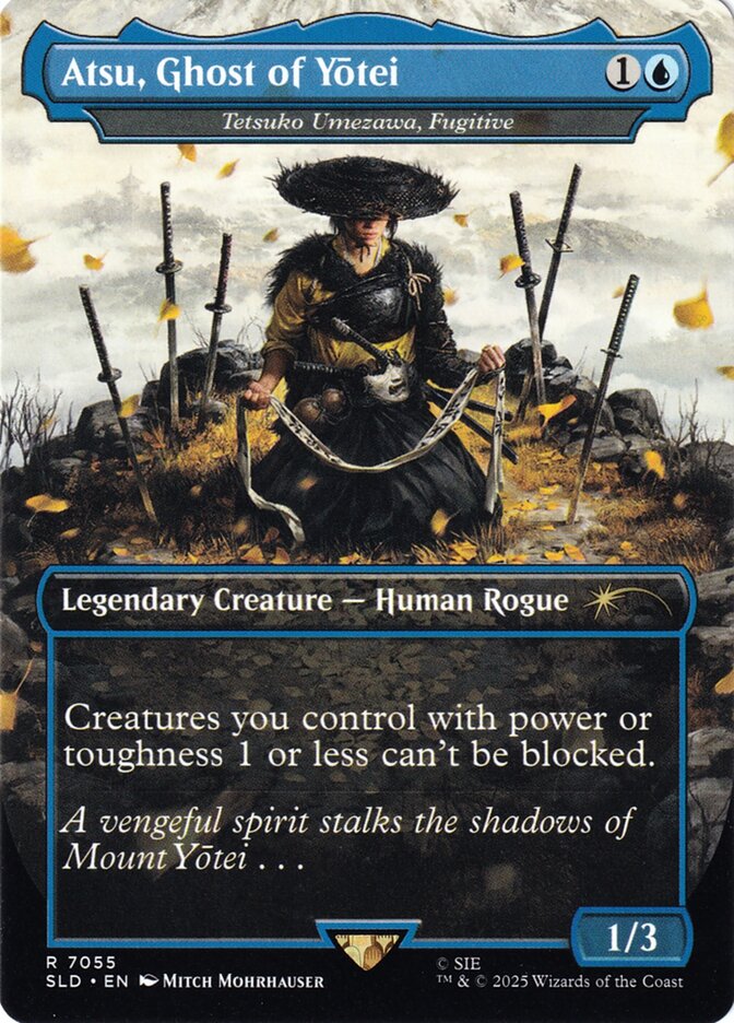 Atsu, Ghost of Yōtei - Tetsuko Umezawa, Fugitive (7055) - Secret Lair Drop (SLD)