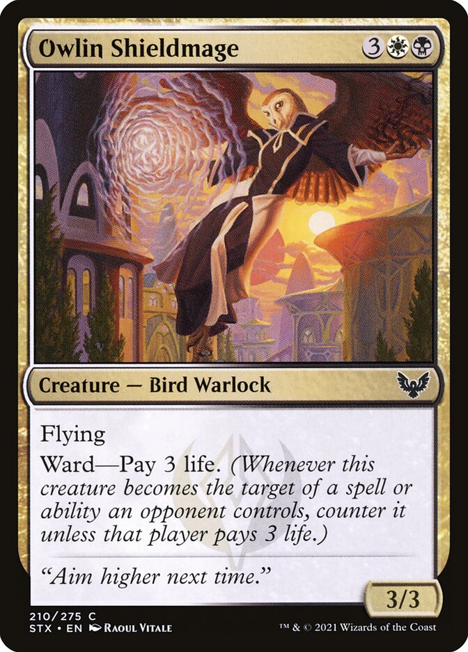 Owlin Shieldmage (210) - Strixhaven: School of Mages (STX)