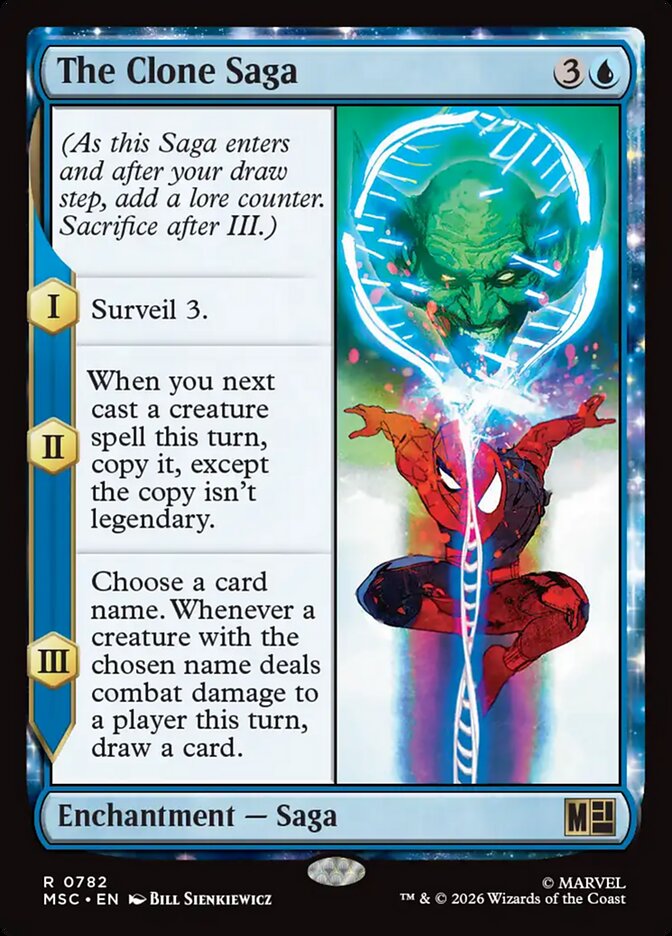 The Clone Saga (782) - Marvel Super Heroes Commander (MSC)