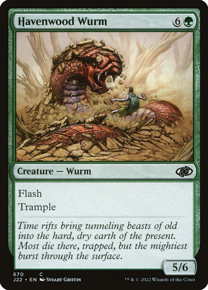 Havenwood Wurm (670) - Jumpstart 2022 (J22)