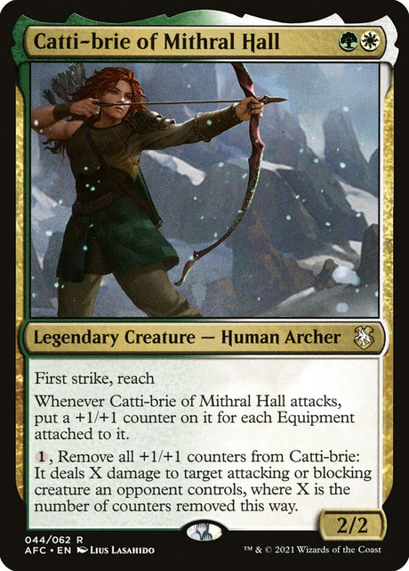 Catti-brie of Mithral Hall (44) - Forgotten Realms Commander (AFC)