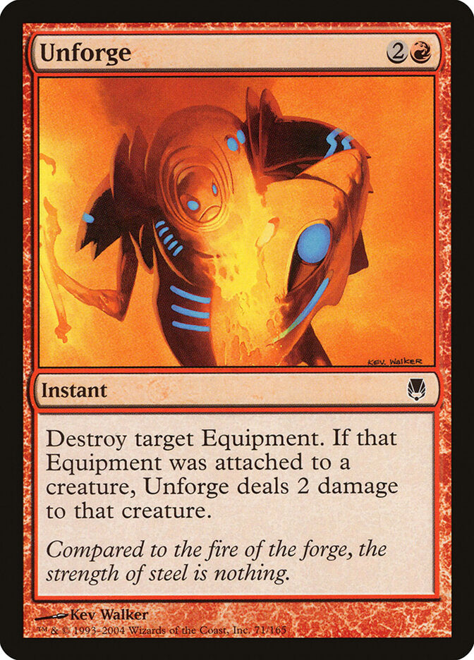 Unforge (71) - Darksteel (DST)
