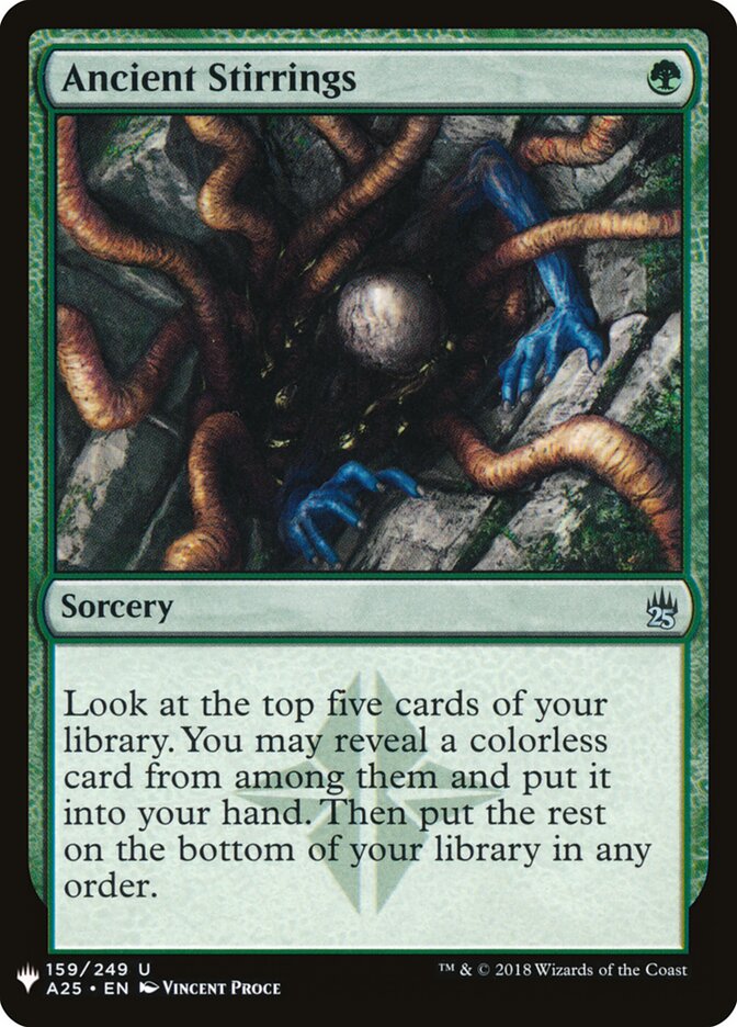 Ancient Stirrings (A25-159) - The List (PLST)