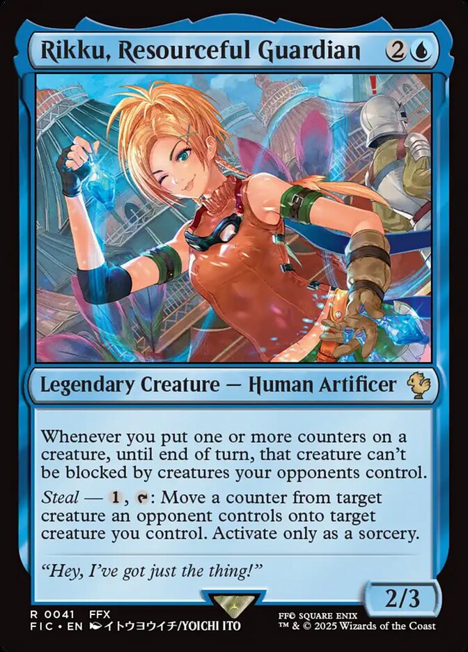 Rikku, Resourceful Guardian (41) - Final Fantasy Commander (FIC)