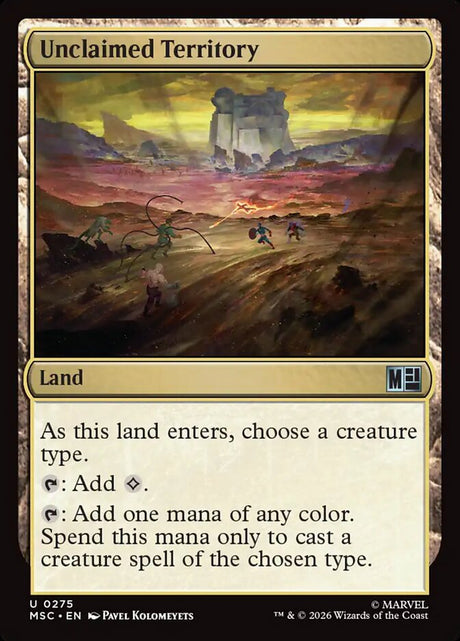 Unclaimed Territory (275) - Marvel Super Heroes Commander (MSC)