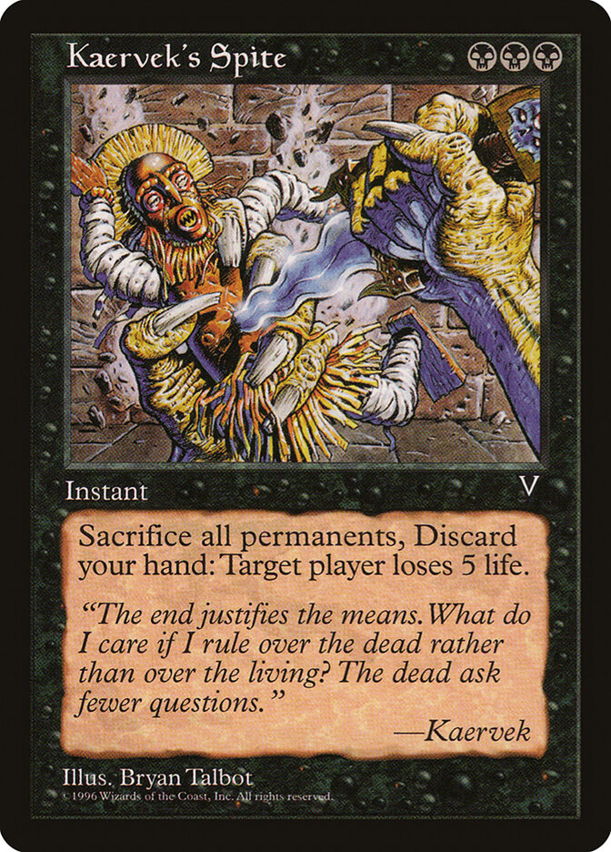 Kaervek's Spite (63) - Visions (VIS)