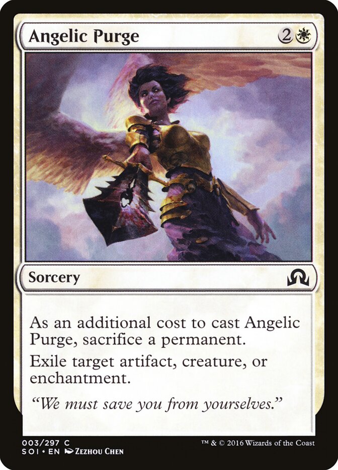 Angelic Purge (3) - Shadows over Innistrad (SOI)