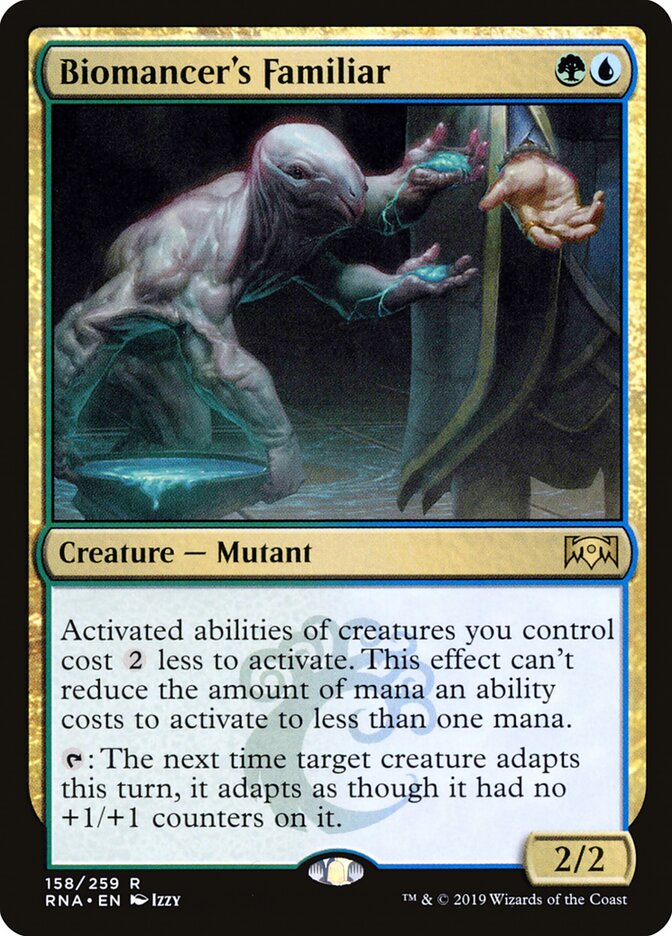 Biomancer's Familiar (158) - Ravnica Allegiance (RNA)