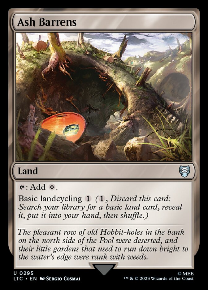 Ash Barrens (295) - Tales of Middle-earth Commander (LTC)