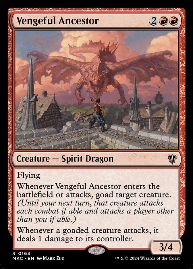Vengeful Ancestor (163) - Murders at Karlov Manor Commander (MKC)