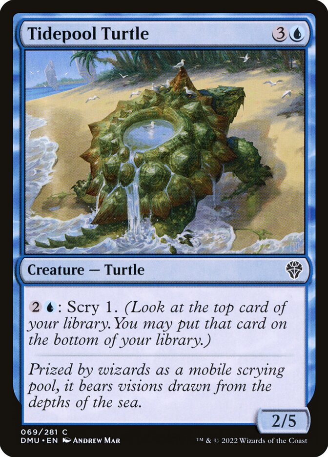 Tidepool Turtle (69) - Dominaria United (DMU)