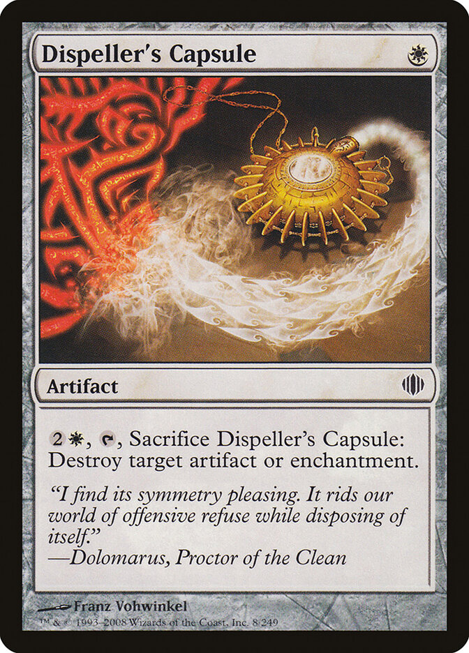 Dispeller's Capsule (8) - Shards of Alara (ALA)