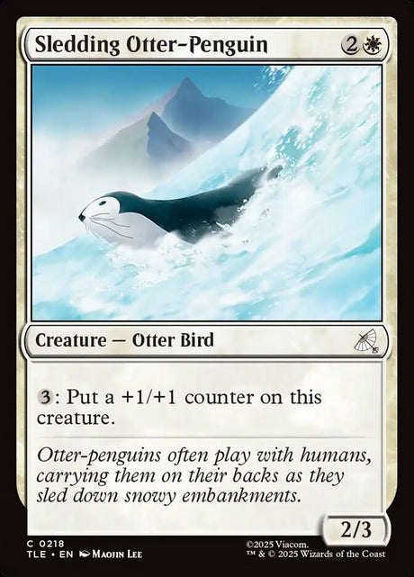Sledding Otter-Penguin (218) - Avatar: The Last Airbender Eternal (TLE)