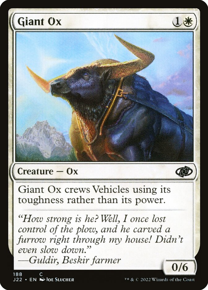 Giant Ox (188) - Jumpstart 2022 (J22)