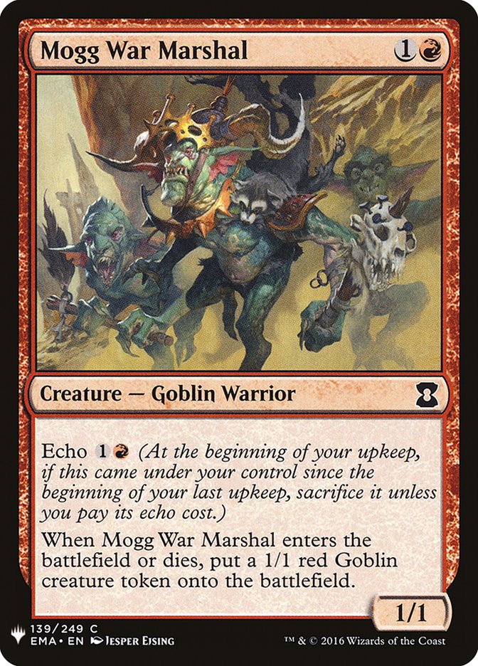 Mogg War Marshal - The List (PLST)