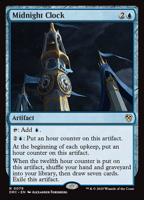 Midnight Clock (79) - Aetherdrift Commander (DRC)