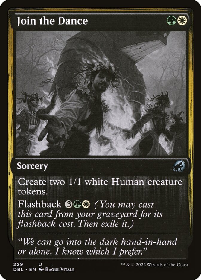 Join the Dance - [Foil] Innistrad: Double Feature (DBL)