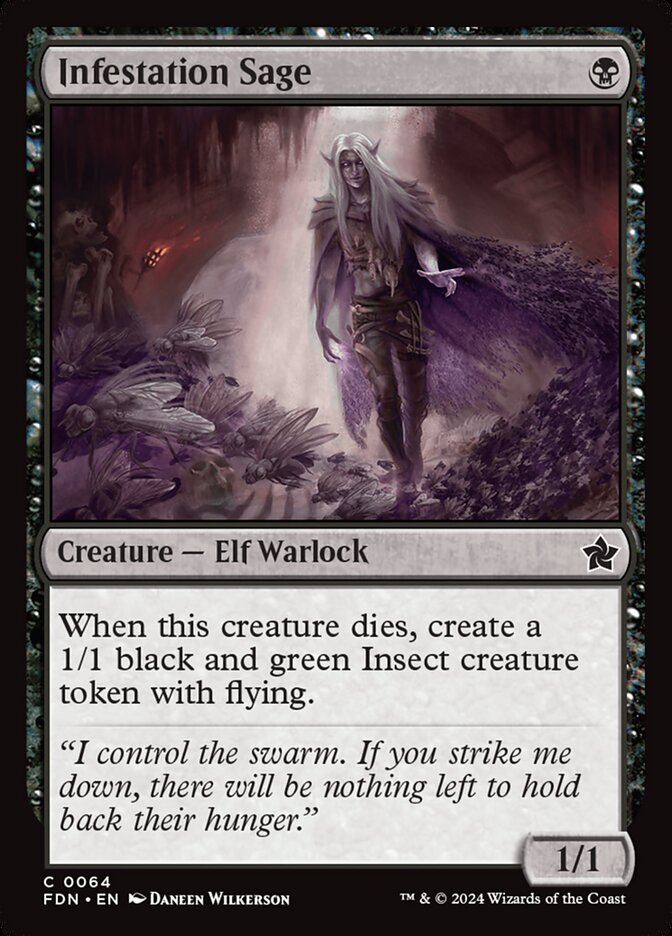 Infestation Sage (64) - Foundations (FDN)